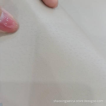PIA Plain PU Leather With Nonwoven Backing